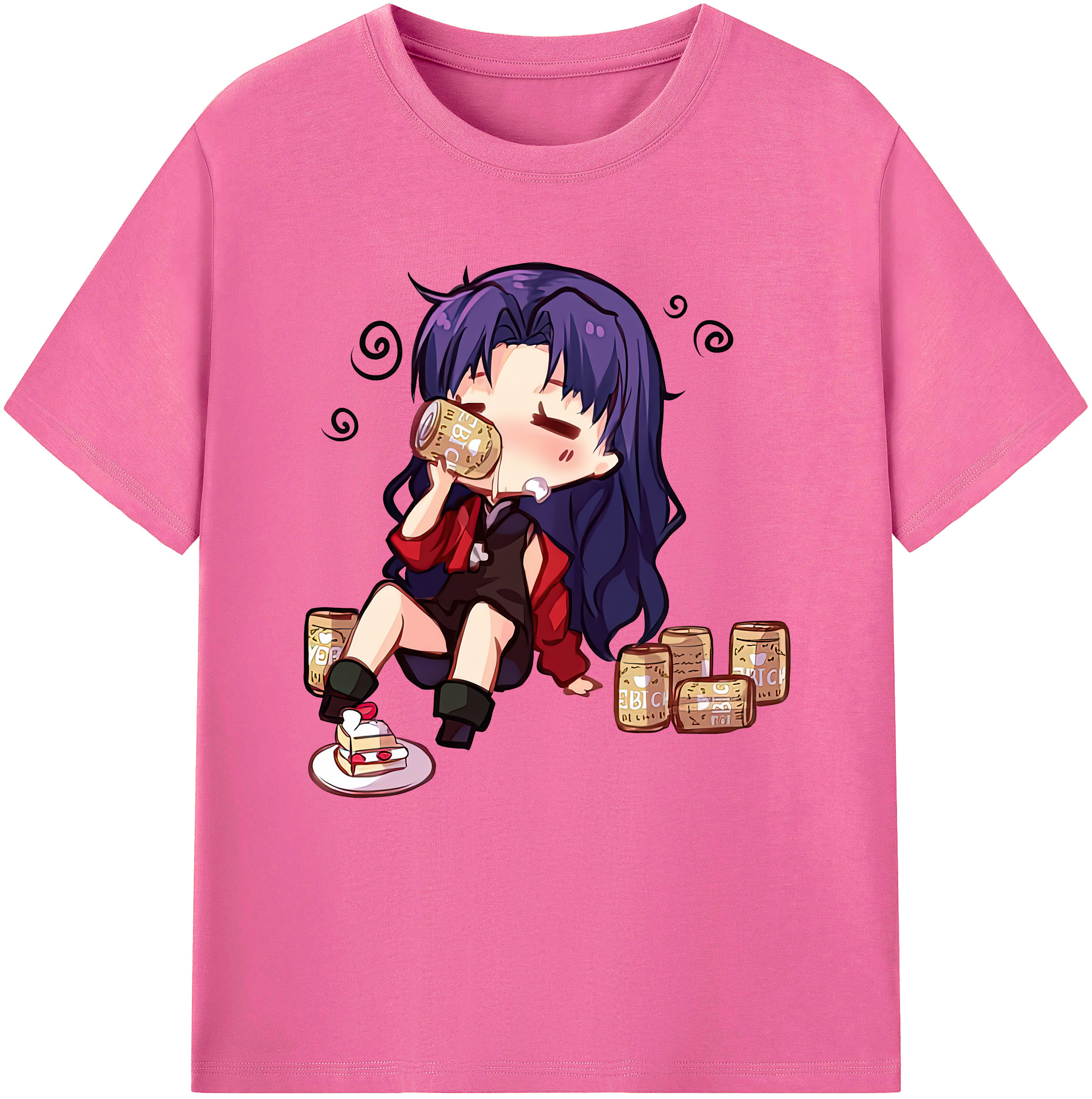 （画像用） EVA 新世紀エヴァンゲリオン レディースカジュアルプリントTシャツ（綿100％）